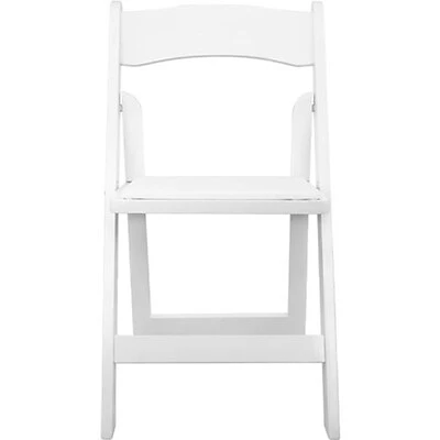 Budget ???? Folding Chairs Advantage White Wood Folding Wedding Chair, 80 Pack (WFC-W) ???? 6 Budget ???? Folding Chairs Advantage White Wood Folding Wedding Chair, 80 Pack (WFC-W) ???? - Image 4
