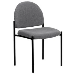 Top 10 ???? Stacking Chairs Flash Furniture Fabric Stackable Steel Side Chairs (BT5151GY) ????