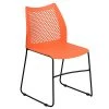 Brand new ???? Stacking Chairs Flash Furniture Hercules Series Plastic Stack Chair, Orange (RUT498AORANGEGG) ???? -Advantage Shop sp81611755 s7