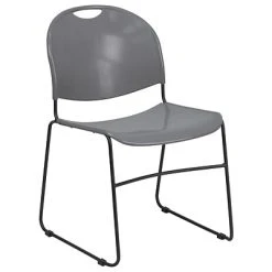 Best deal ✔️ Stacking Chairs Flash Furniture Hercules Series Plastic Stack Chair, Gray (RUT188GY) ????