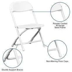Budget ✔️ Folding Chairs Flash Furniture Kids Plastic Armless Folding Chair, White, 10/Pack (10YKIDWH) ???? 15 Budget ✔️ Folding Chairs Flash Furniture Kids Plastic Armless Folding Chair, White, 10/Pack (10YKIDWH) ???? -Advantage Shop sp88869732 s7