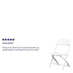 Budget ✔️ Folding Chairs Flash Furniture Kids Plastic Armless Folding Chair, White, 10/Pack (10YKIDWH) ???? 14 Budget ✔️ Folding Chairs Flash Furniture Kids Plastic Armless Folding Chair, White, 10/Pack (10YKIDWH) ???? -Advantage Shop sp88869831 s7