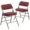 Deals ⌛ Folding & Stacking Chairs Flash Furniture HERCULES Series Fabric Folding Chair, Burgundy, 2/Pack (2AWMC320AFBG) ???? -Advantage Shop sp89555732 s7