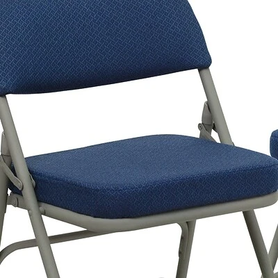 Hot Sale ???? Folding & Stacking Chairs Flash Furniture HERCULES Series Fabric Folding Chair, Navy, 2/Pack (2HAMC320AFNVY) ???? 10 Hot Sale ???? Folding & Stacking Chairs Flash Furniture HERCULES Series Fabric Folding Chair, Navy, 2/Pack (2HAMC320AFNVY) ???? - Image 8