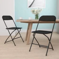 Discount ???? Folding & Stacking Chairs Flash Furniture HERCULES Series Plastic Banquet/Reception Chair, Black, 2/Pack (2LEL3BLACK) ???? -Advantage Shop sp89555743 s7