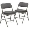 Wholesale ✨ Folding & Stacking Chairs Flash Furniture HERCULES Series Fabric Folding Chair, Gray, 2/Pack (2HAMC320AFGRY) ???? -Advantage Shop sp89555753 s7
