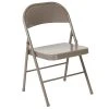 Outlet ???? Folding Chairs Flash Furniture HERCULES Series Metal Folding Chair (BDF002GY) ????