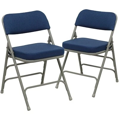 Hot Sale ???? Folding & Stacking Chairs Flash Furniture HERCULES Series Fabric Folding Chair, Navy, 2/Pack (2HAMC320AFNVY) ???? 3 Hot Sale ???? Folding & Stacking Chairs Flash Furniture HERCULES Series Fabric Folding Chair, Navy, 2/Pack (2HAMC320AFNVY) ????